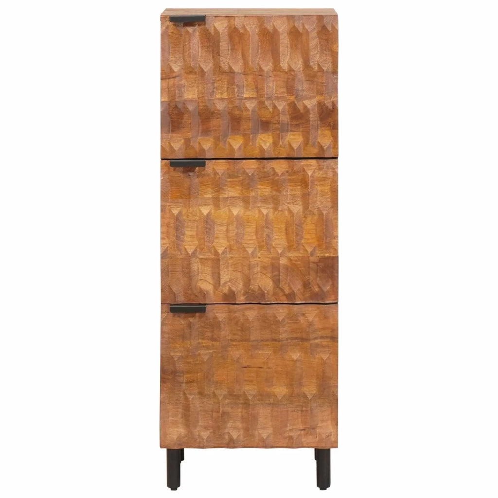 Credenza con porta Finitura Marrone Acacia 40 x 33 x 110 cm 4017929
