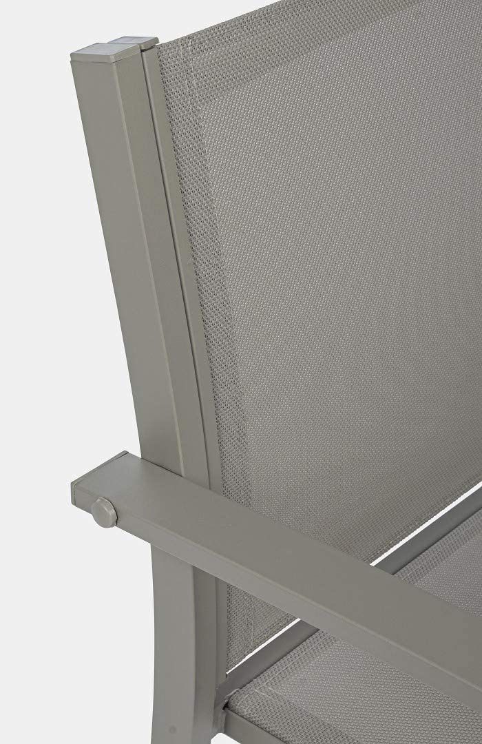 Salotto da esterno 3 pezzi auri tortora