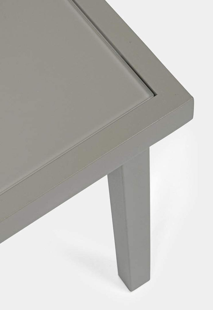 Salotto da esterno 3 pezzi auri tortora