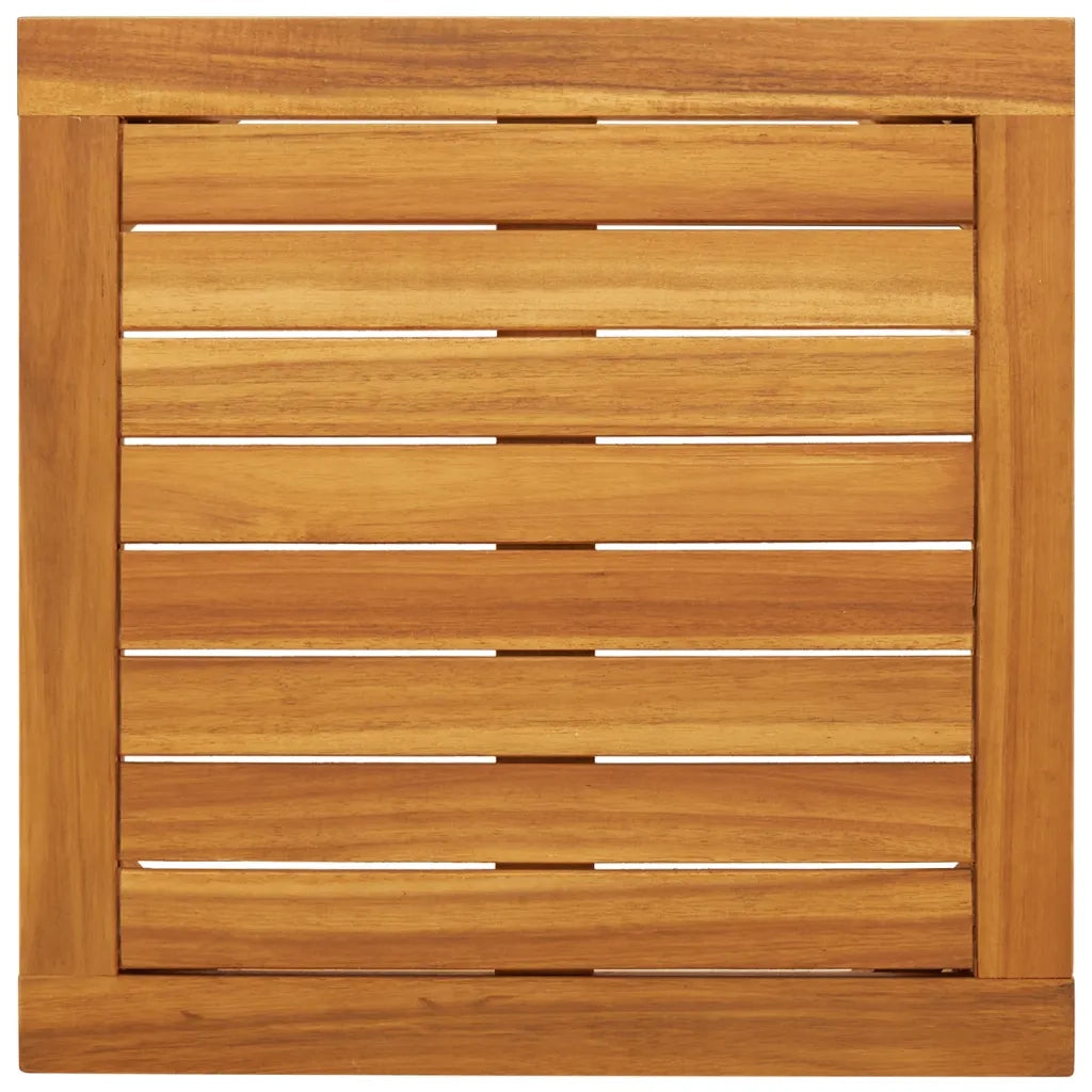 Set Salotto da Giardino 5pz Grigio in Polyrattan e Legno Acacia 367605
