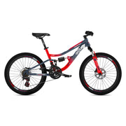Bicicletta Ragazzo Magikbike MTB Twenty Four Full Bicolor 24" - 21V -Grigio/Arancio