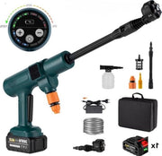 Rinfiata Elettrica Portatile - 6-in-1 Funzionalità - 21V Batteria - Incluso Accessori - Verde