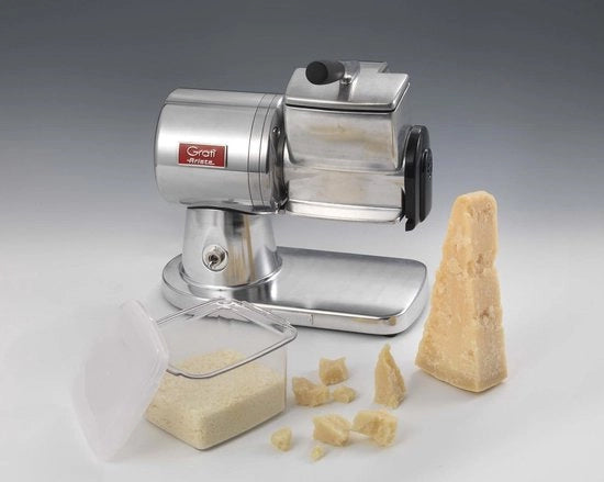 Elettroaspalte per formaggio in alluminio - 350W motore elettrico - facile da pulire - aspa per formaggio in alluminio lucidato a specchio