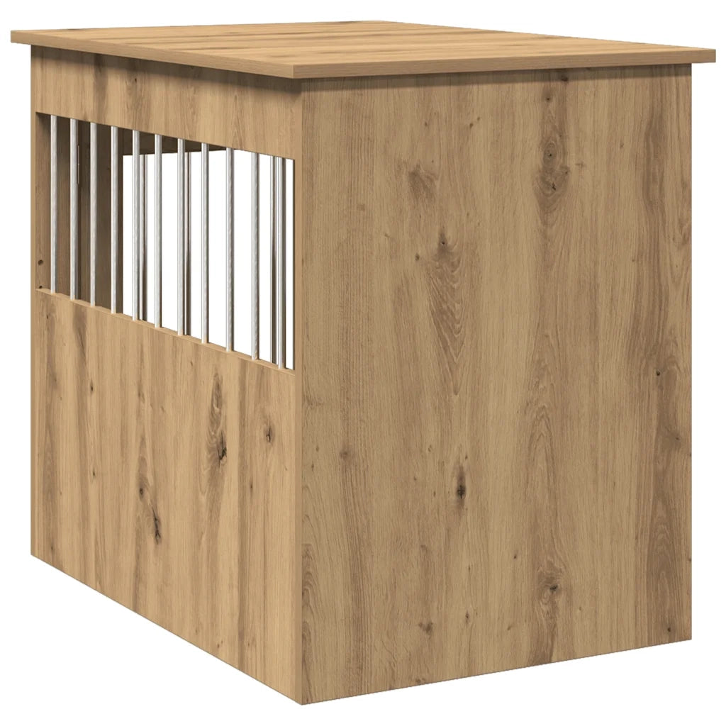 Gabbia Cani Arredamento Rovere Artigianale Legno Multistrato 857643