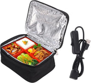 Magnetron Eten Warmer Portatile con Tessuto Oxford Impermeabile - Scatola di Lusso USB per Auto, Viaggi e Campeggio