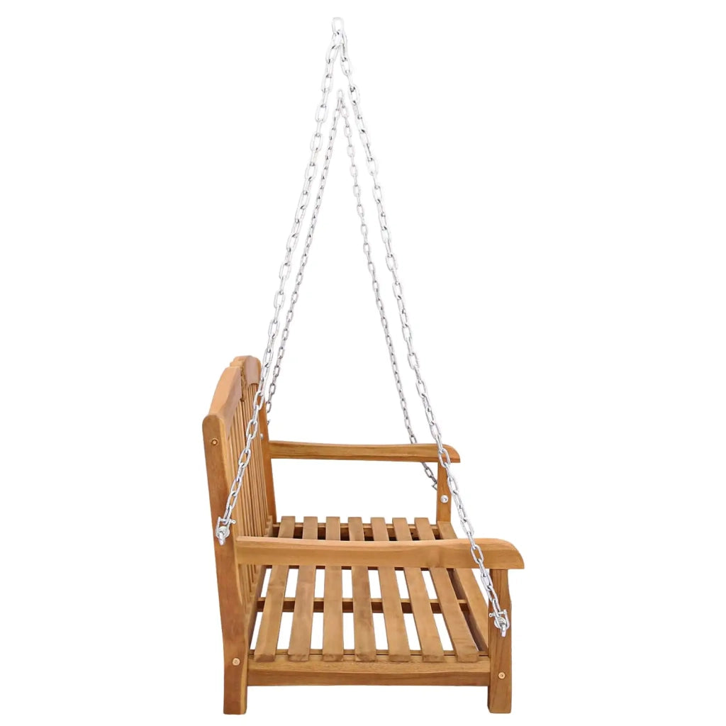 Panchina a Dondolo Naturale 114 x 60 x 60,5 cm 42030025