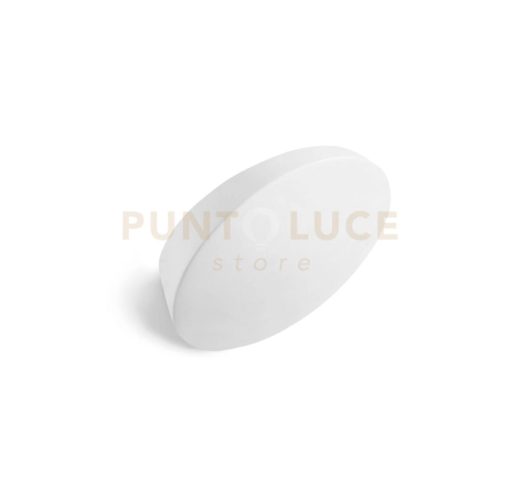 PATRA applique da parete 1 Luce attacco GX53 in gesso bianco l.13,3cm