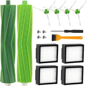 Accessori di ricambio per aspirapolvere, 4 filtri, 4 setole laterali, 2 setole in gomma per Roomba j7 j7+ i7 i7+ i7 Plus E5 E6 E7 8 i8+ i6 i6+ i3 i3+ i4 i4+