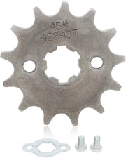 Tandwiel Motore 13T - Sostituzione per TaoTao 50cc/160cc - Tandwiel in Acciaio - Duraturo - Alta Durezza - Facile da Installare - Tandwiel di Accoppiamento