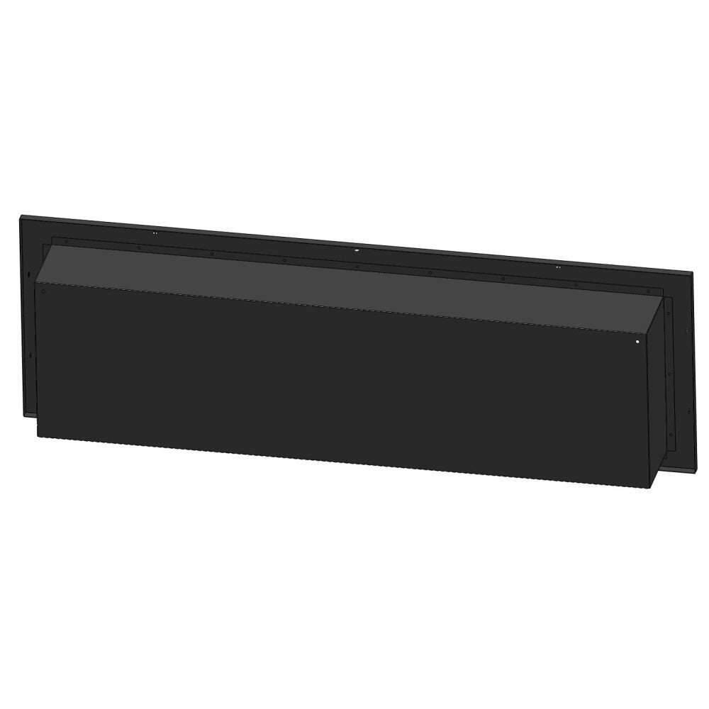 Caminetto a Bioetanolo Frame 1500 Bianco SimpleFire da incasso con Vetro
