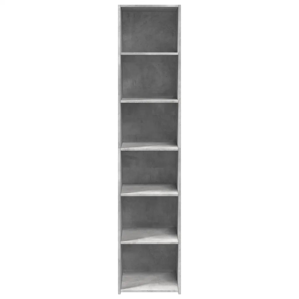 Credenza Grigio Cemento 40x41x185cm in Legno Multistrato 3281669