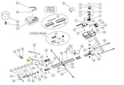 121387 DADO AUTOBLOCCANTE M8 UTILE UNIKO RICAMBIO