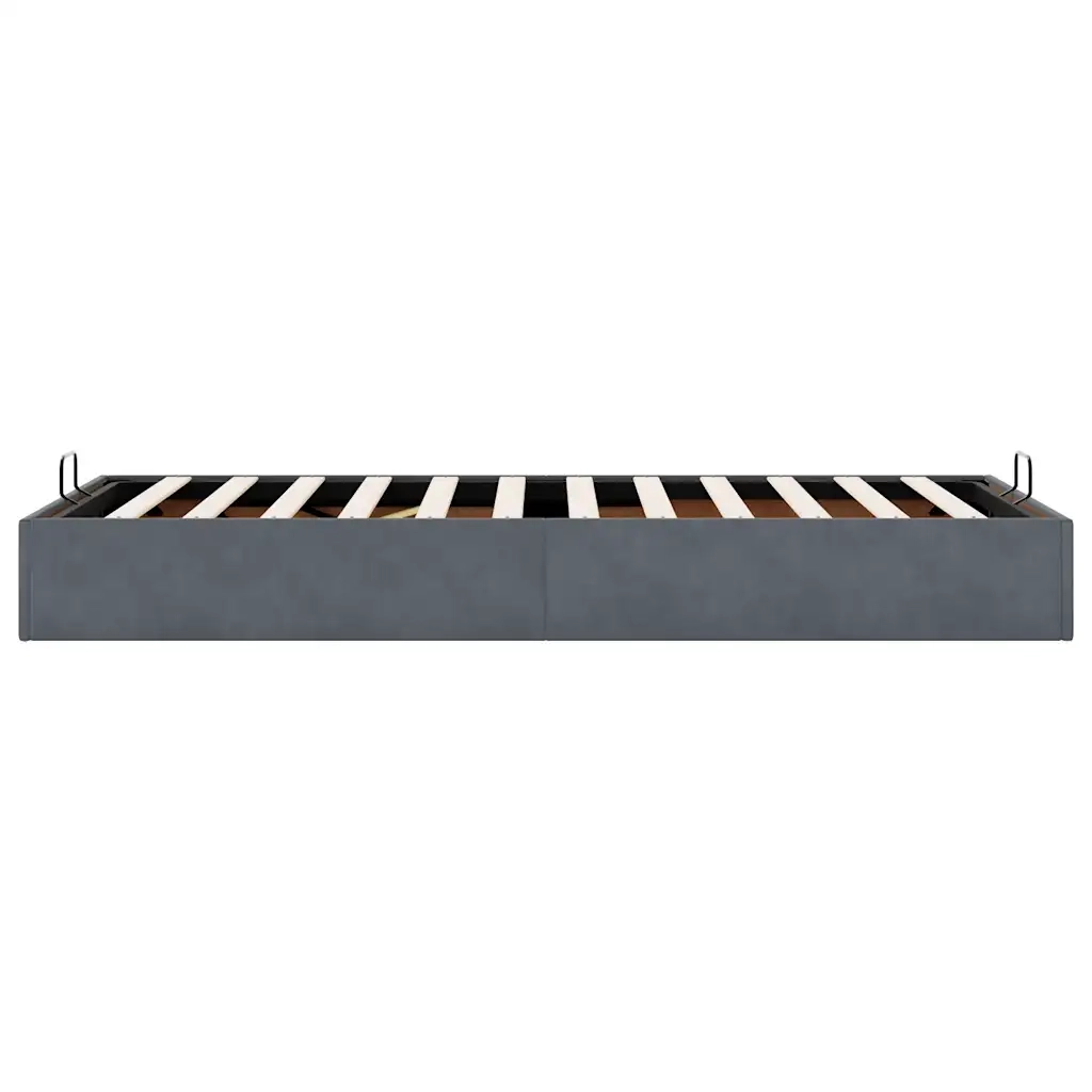 Struttura Letto Pouf Senza Materasso 80x200 cm Velluto 3310926