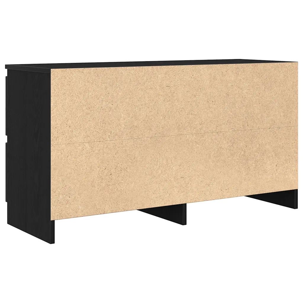 Mobile Porta TV Nero 100x35x54 cm in Legno Multistrato 861797