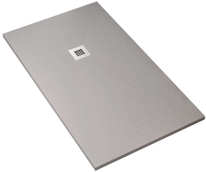 Piatto Doccia 100x130 cm in Pietra Bonussi Everest Grigio Chiaro