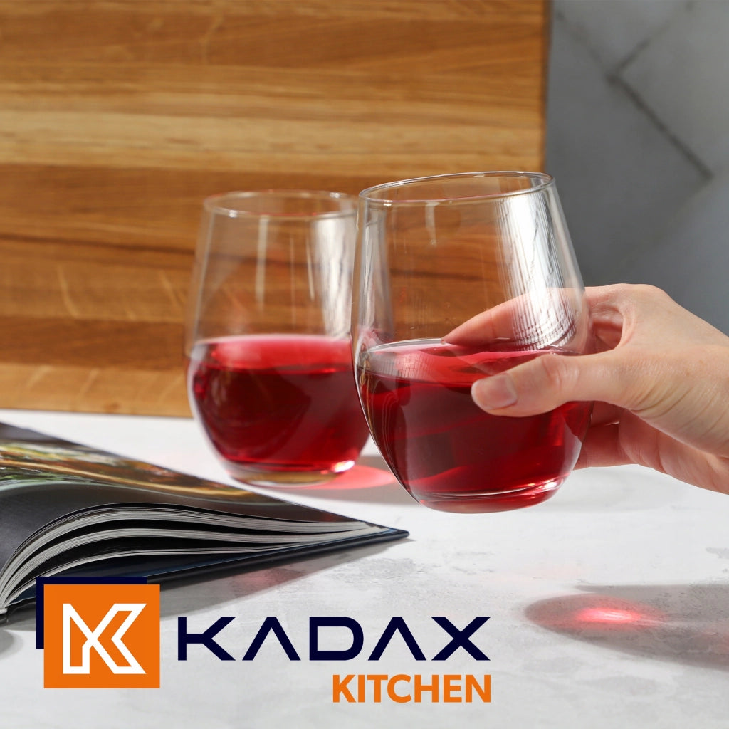 Bicchiere KADAX da 580 ml per whisky, bevande, succhi di frutta e acqua. Bicchiere regalo.