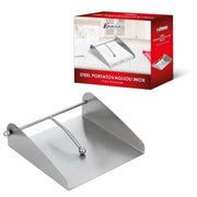 Portatovaglioli da Tavola in Acciaio Inox 17,5 x 17,5 cm