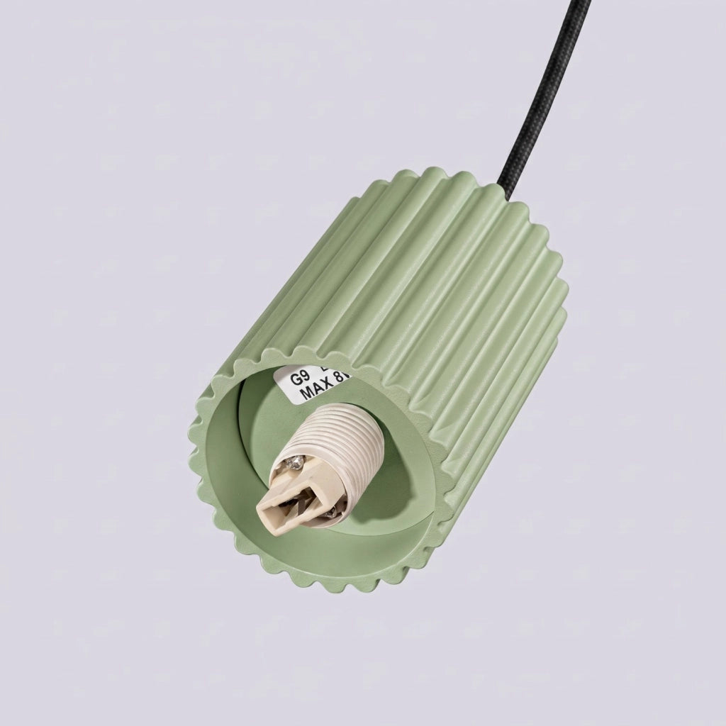Lampada a sospensione HALO 1 salvia
