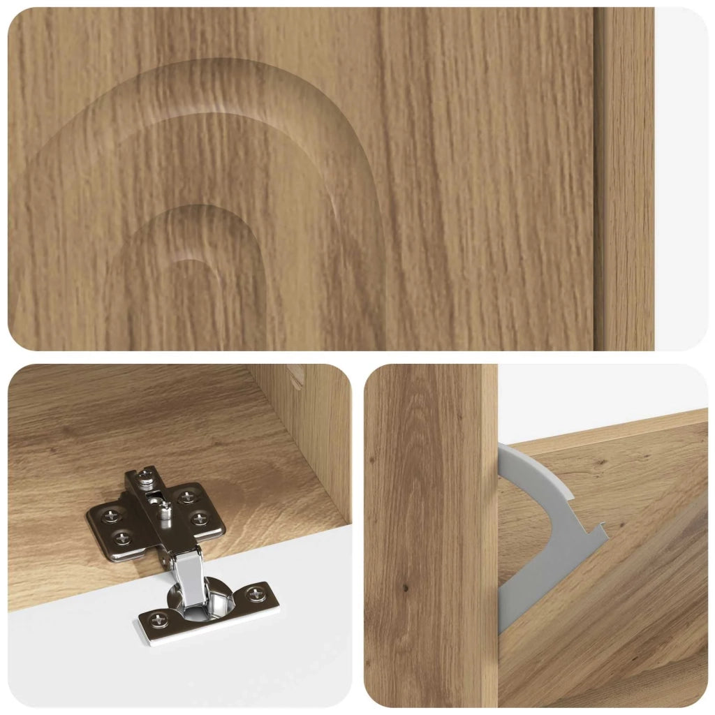 Mobile per scarpe ALKMAAR 78 x 24 x 103 cm Legno ingegnerizzato 896224
