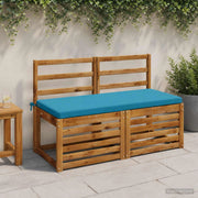 Cuscini per Panchina a 2 Pezzi SOEST 2 pz 100% Poliestere 949297