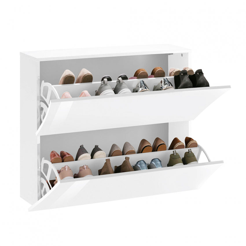 Scarpiera Moderna ARCO con Ante a Ribalta: Organizza i Tuoi Scarpe con Stile