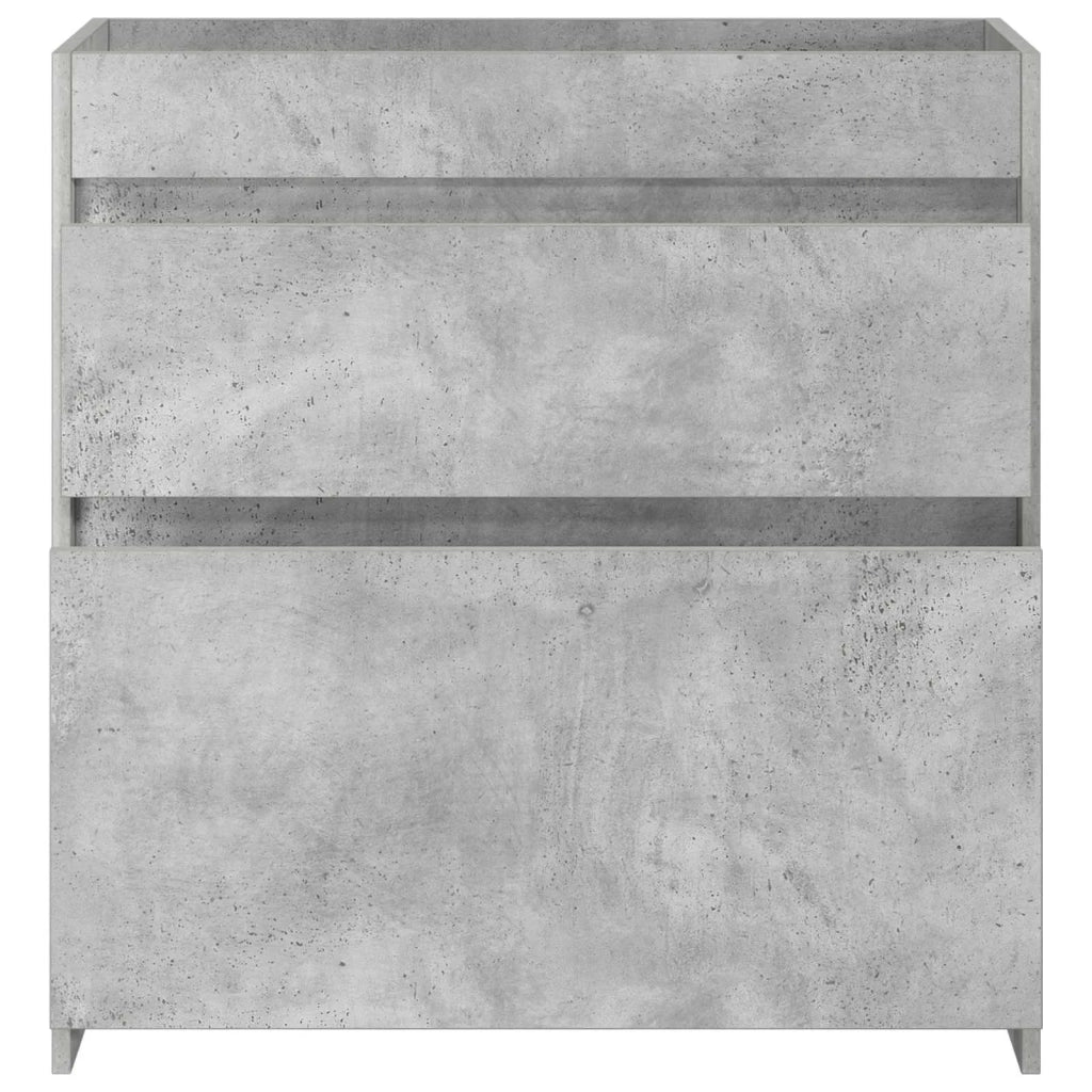Mobiletto da Bagno Sotto Lavabo Grigio Cemento 890739