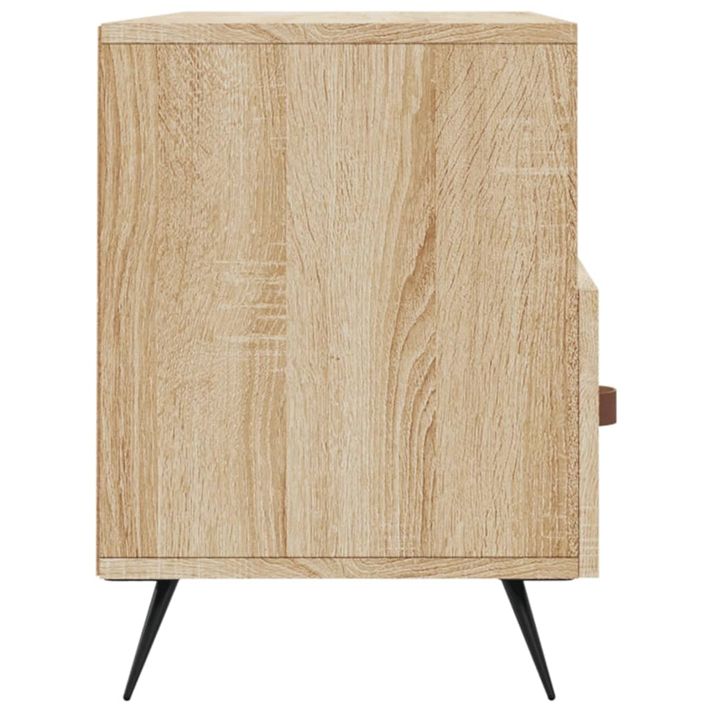 Mobile TV multimediale mensola TV credenza mobile TV sala da pranzo soggiorno camera da letto rovere Sonoma 102 x 36 x 50 cm legno ingegnerizzato marrone 02_0027447