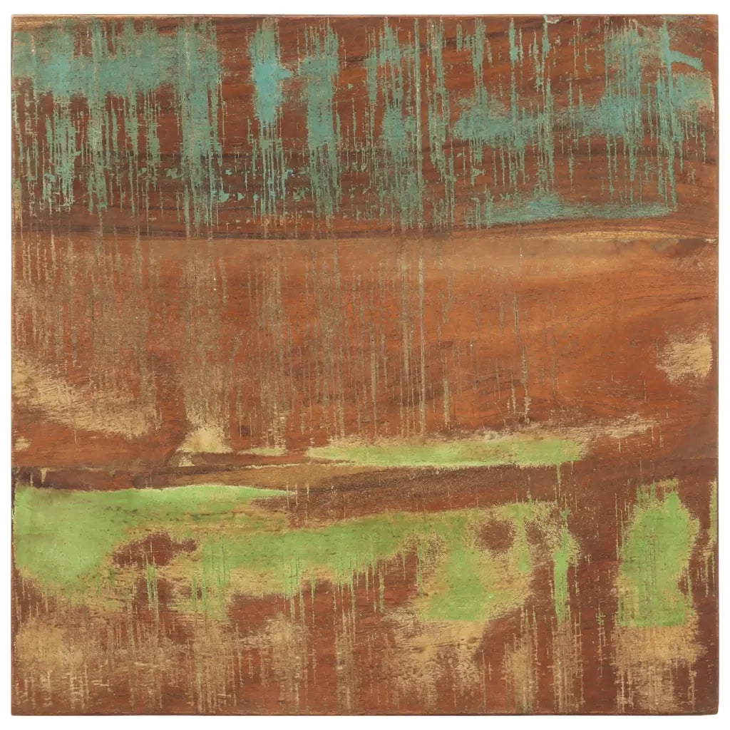 Tavolino | Tavolo laterale 35x35x55 cm in Legno Massello di Recupero