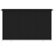 Tenda a Rullo per Esterni-Tenda da sole avvolgibile 240x140 cm Nera