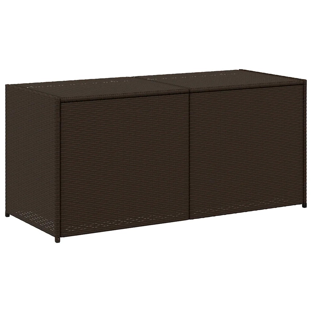 Contenitore da Giardino Marrone 283L in Polyrattan CFW7793776
