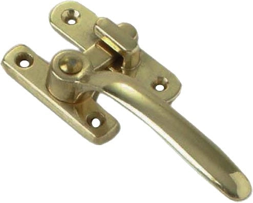 MANIGLIA DA BLOCCO   Sx - Ottone lucido
