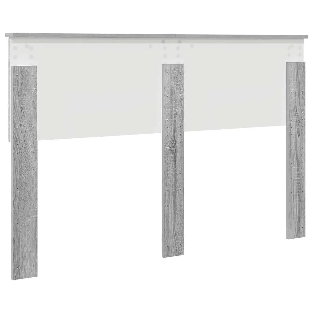 Testiera-Testata-Testiera Decorativa Grigio Sonoma 140 cm Legno multistrato 707242