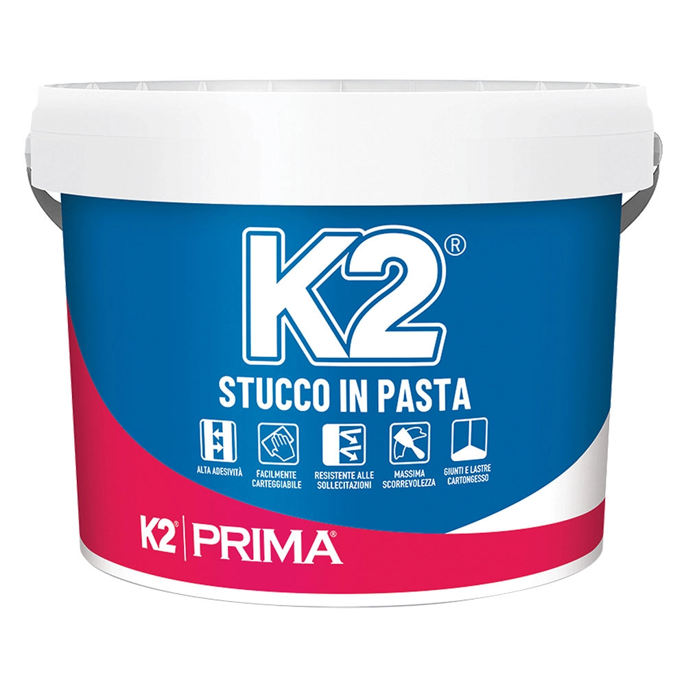 STUCCO IN PASTA 'K2' Kg. 0,500- 24 pezzi  - K2