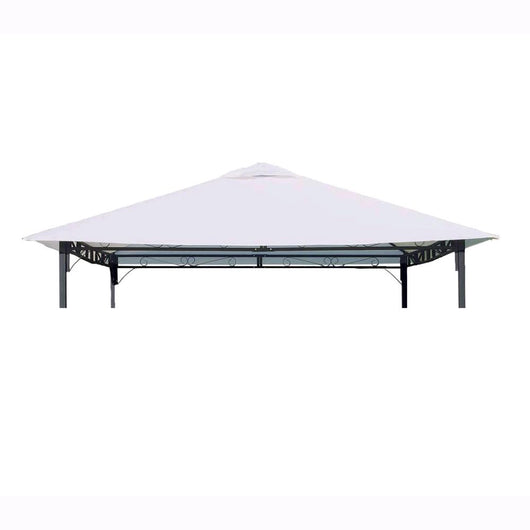 Telo Telone di Ricambio per Copertura Gazebo 300x300 cm 180 gr/mq colore beige con airvent Antivento