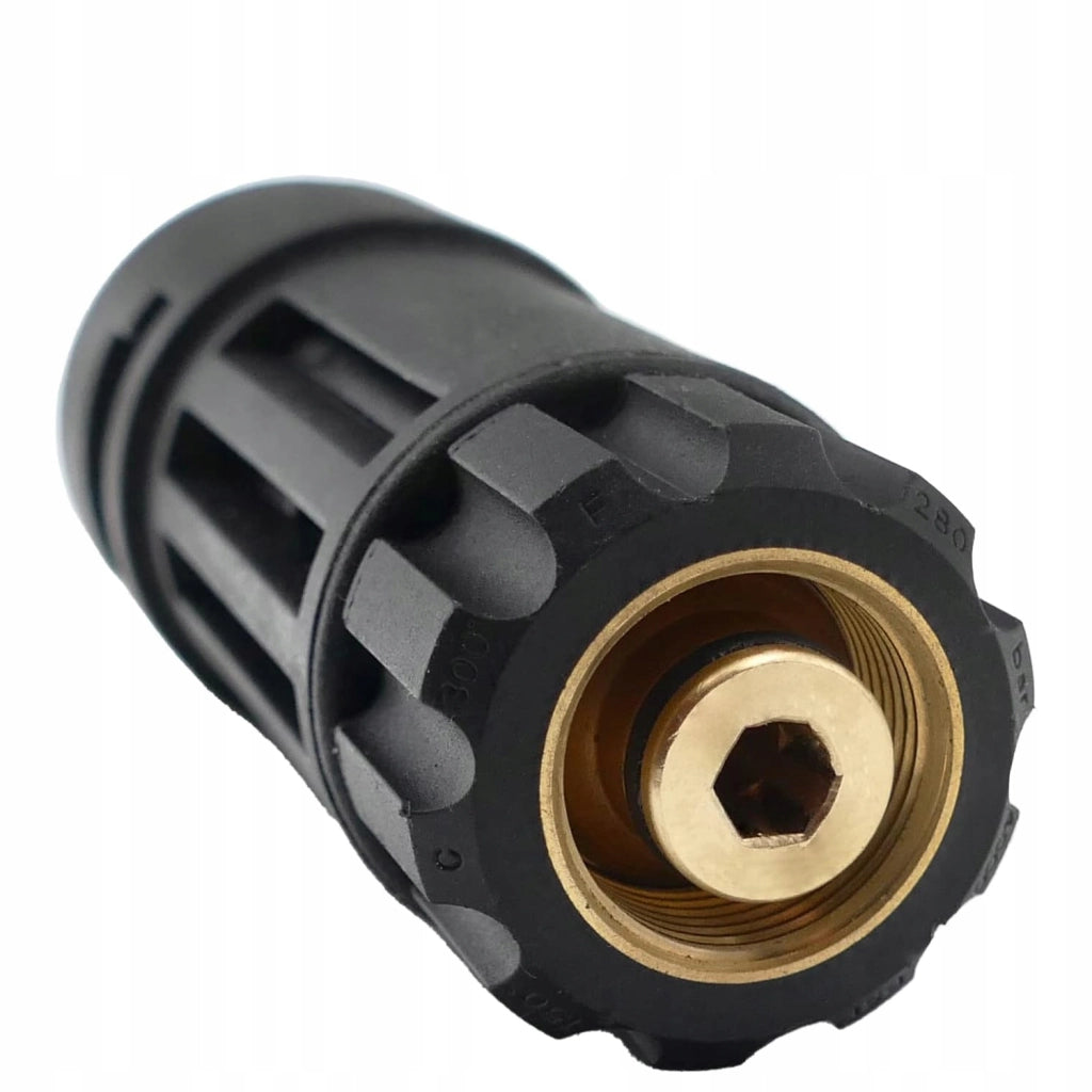 Adattatore per Idropulitrice compatibile con Kärcher M22 a K Bayonet – Pressione Max 160 BAR, Temperatura Max 60°C