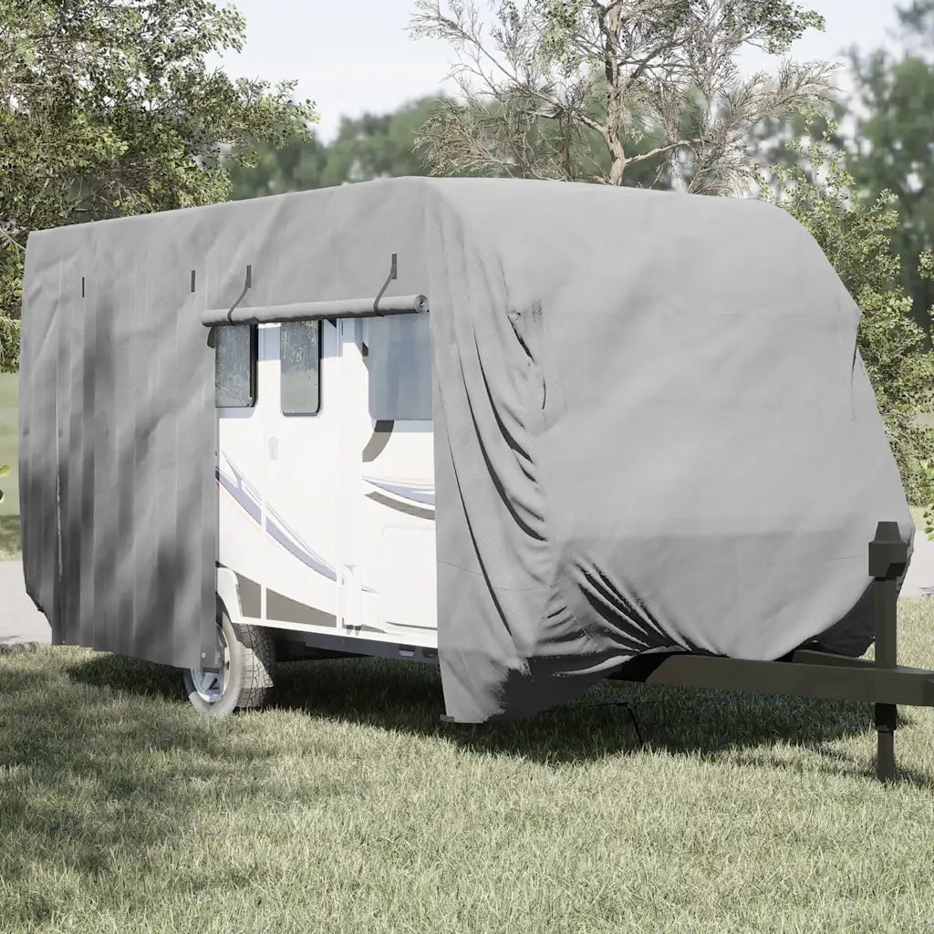 Telo per Roulotte Grigio 460x250x220 cm in Tessuto Non Tessuto CFW7146248