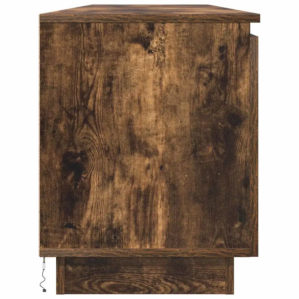 Mobile TV-Credenza per TV-Console TV Rovere fum¨¦ 180 x 38 x 49 cm Legno multistrato