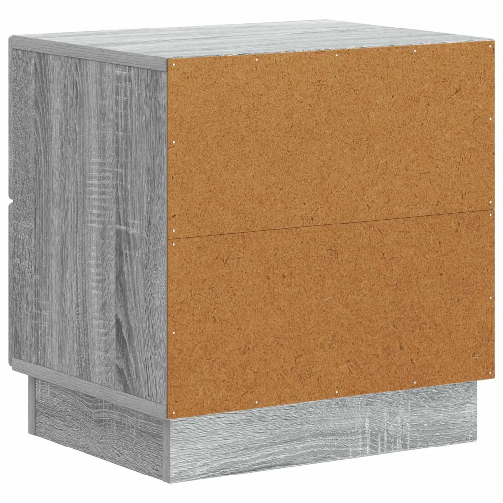Armadio da Notte con cassetto Grigio Sonoma 43 x 34,5 x 44,5 cm 895227