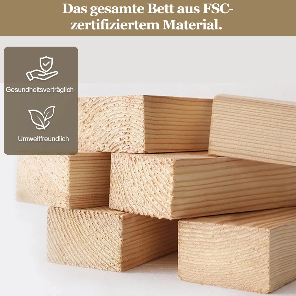 Letto da giorno estraibile 90x200 cm con LED; USB e Type-C; cassetti; velluto beige
