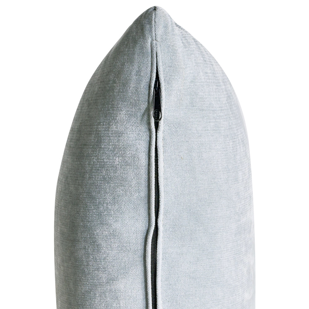 Divano a 2 posti Rivestimento in ciniglia azzurro Gambe in legno con braccioli Angolo lettura soggiorno Stile scandinavo moderno