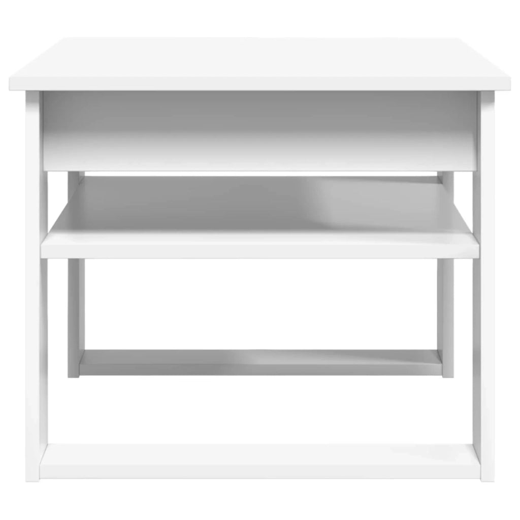 Tavolino da salotto Bianco 64 x 54 x 44 cm Legno multistrato 8000140