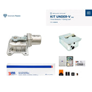 KIT 2 ANTE CANCELLI A BATTENTE 5 MT CASSE ZINCATE VDS KIT UNDER-V 230V 121994/1