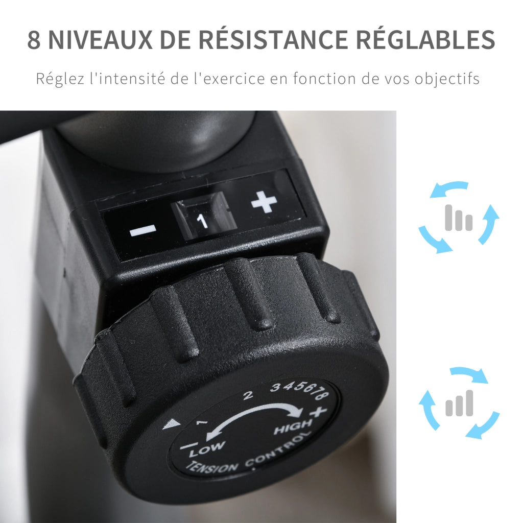 Cyclette reclinata magnetica ¨C Zephmum ¨C Display LCD, 8 livelli di resistenza