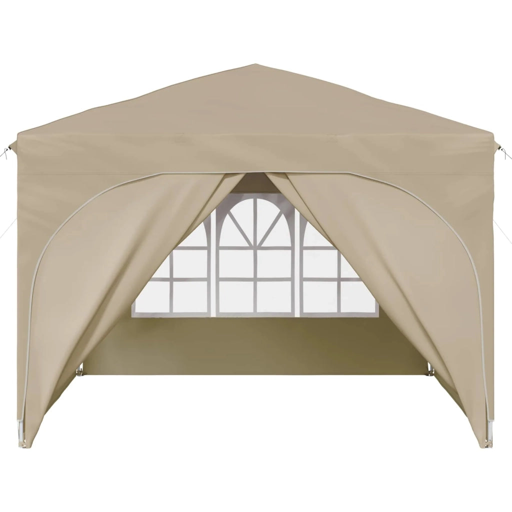 Tenda per feste a pop-up 290 x 290 x 245 cm Crema 42019867