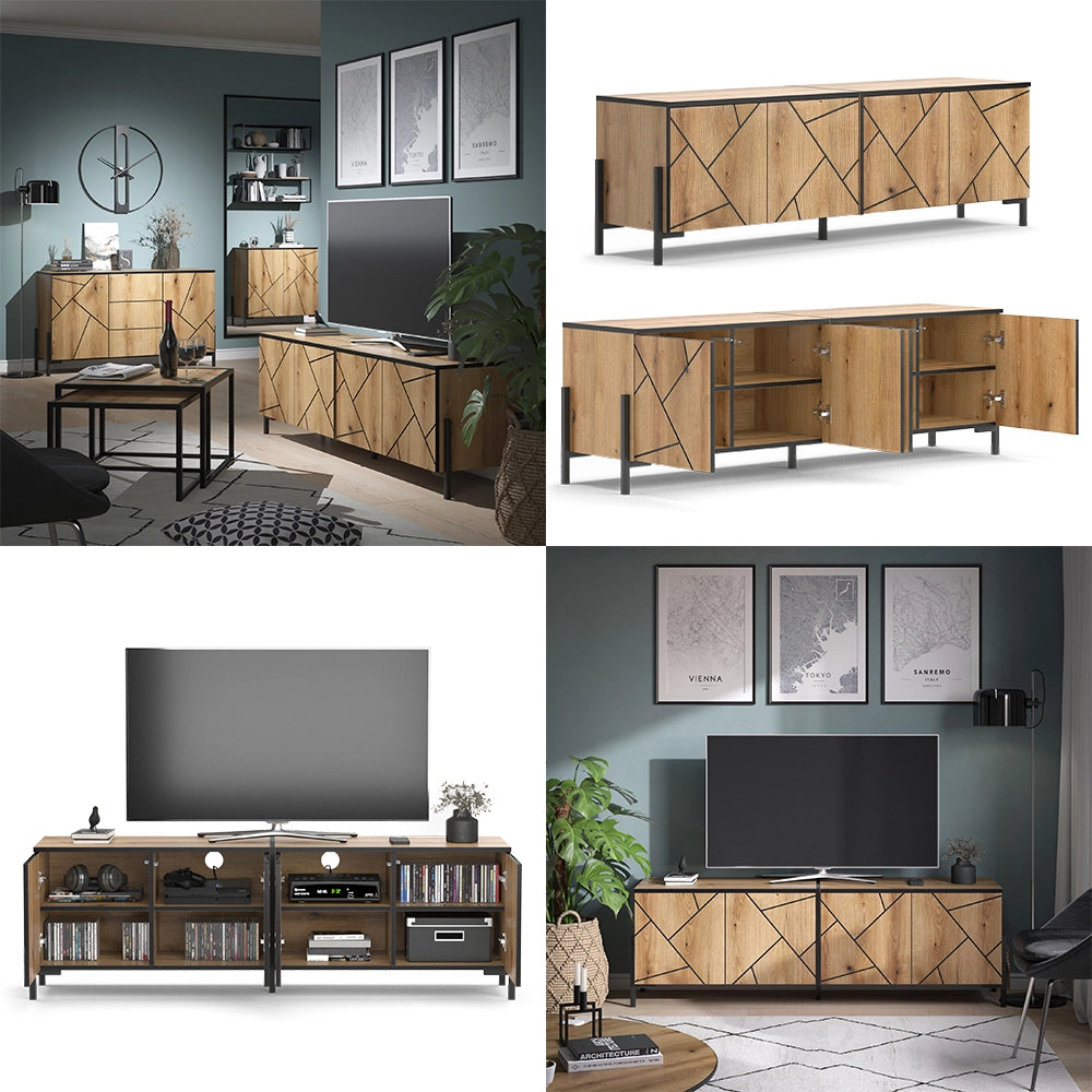 Vicco Mobile tv Rovere 156.8 x 50 cm
