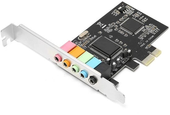 scheda audio 5.1 Surround Sound - scheda audio interno - scheda audio 6 canali - scheda PCI Express - compatibile con DirectSound 3D - alta qualità audio - scheda audio