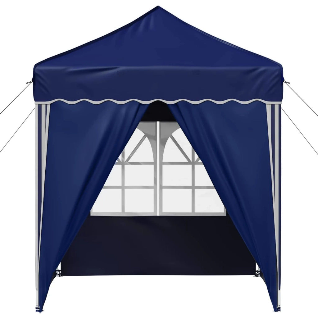 Tenda per feste a pop-up 195 x 195 x 245 cm Blu Tessuto Oxford