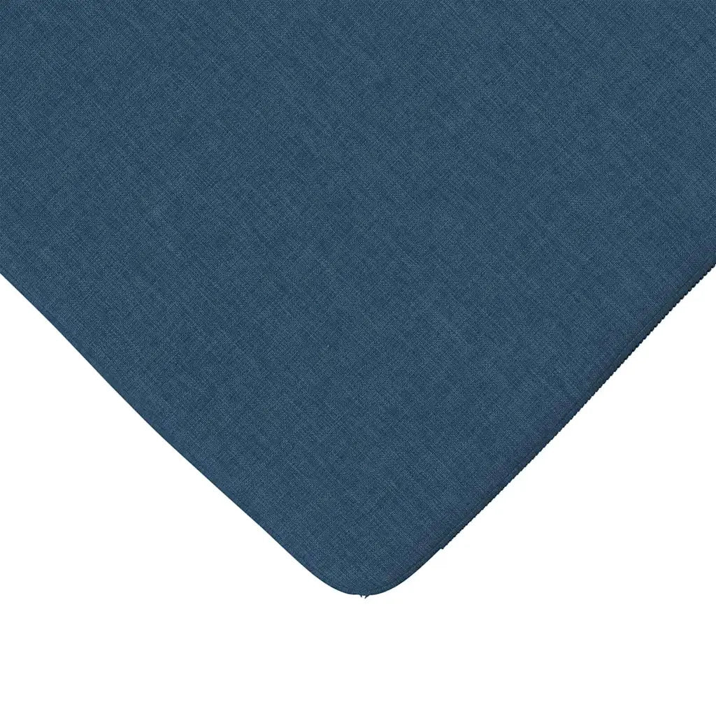 Cuscini per Seduta 4 pcs Blu 40 x 40 x 3 cm Tessuto