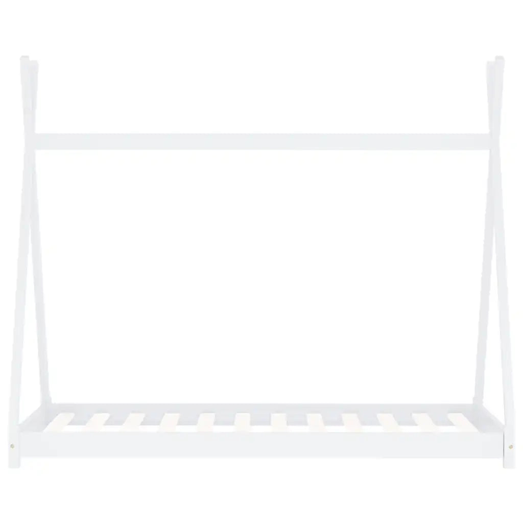 Giroletto per Bambini Bianco in Massello di Pino 70x140 cm 283358