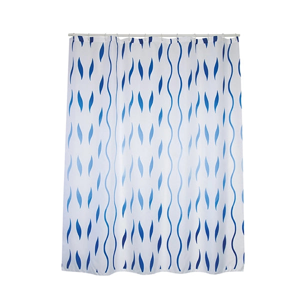 TENDA PER DOCCIA IN TESSUTO POLIESTERE SEVENTIES- cm 180x200- SPIRE- pezzi 1